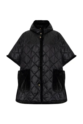 Huvförsedd Poncho