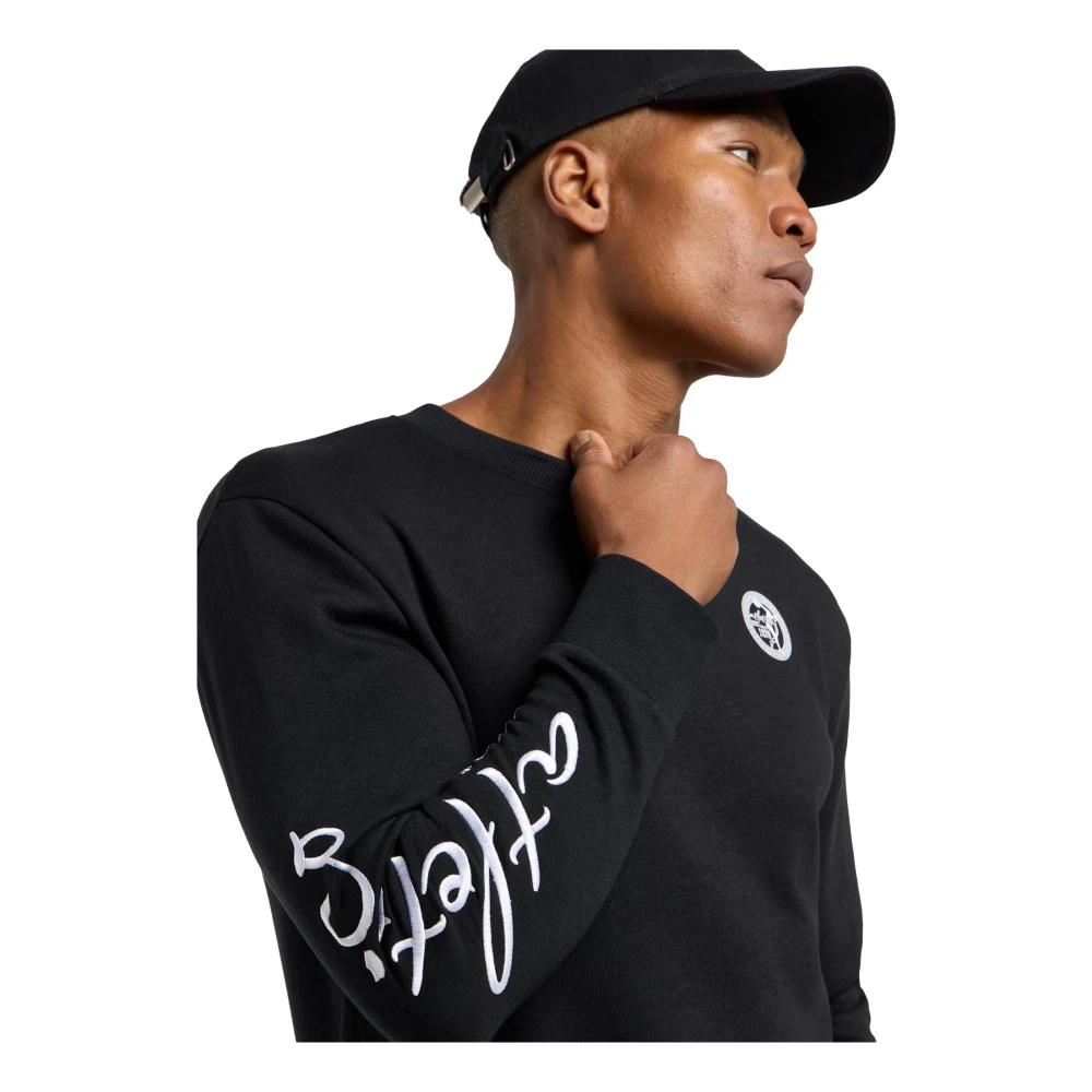 carlo colucci Atletico Sweatshirt Domenis Black Heren