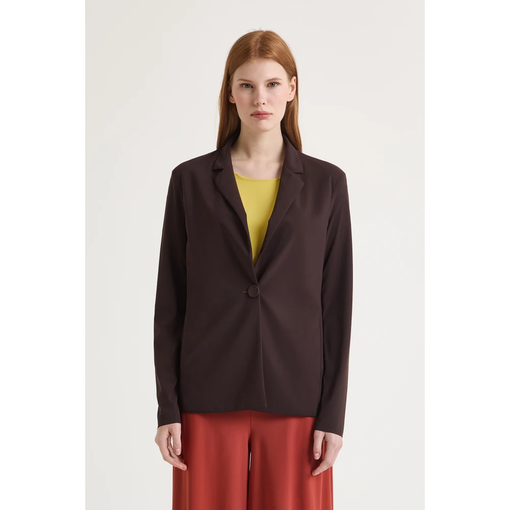 Maliparmi Zachte Jersey JAS Brown Dames