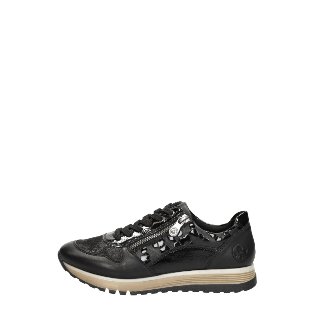 Rieker Sneakers Laag Dames Schoenen Zwart