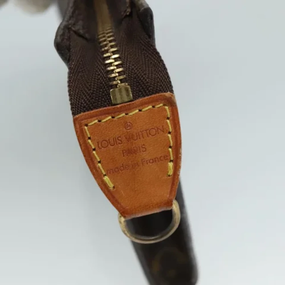 Louis Vuitton Vintage Pre-owned Canvas pouches Brown Dames