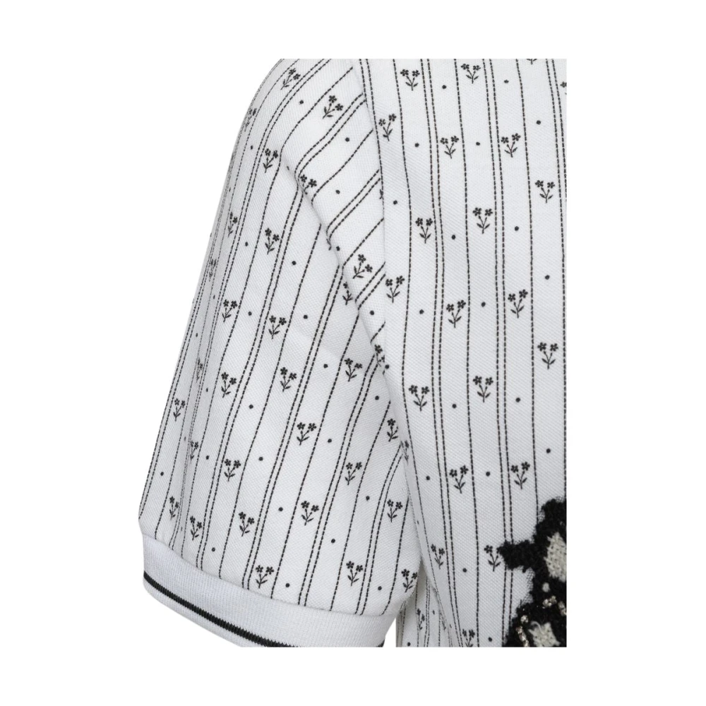 Dolce & Gabbana Wit Katoenen Poloshirt White Heren