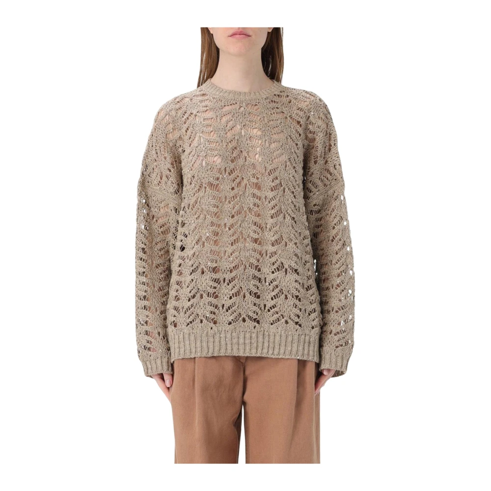Knitwear > Round-neck Knitwear - - Brunello Cucinelli - Modalova