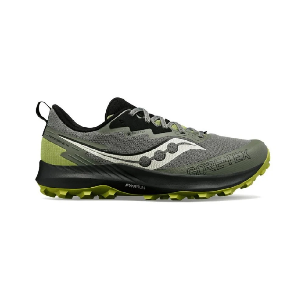 Saucony Peregrine 14 GTX Terränglöparsko Green, Herr