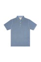 polo-en-coton-bleu-clair