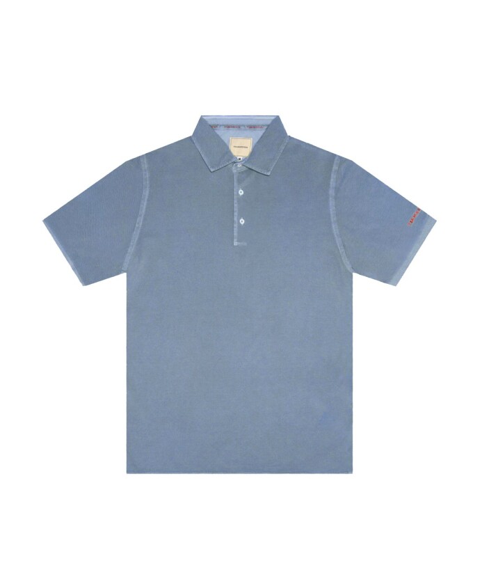 polo-en-coton-bleu-clair
