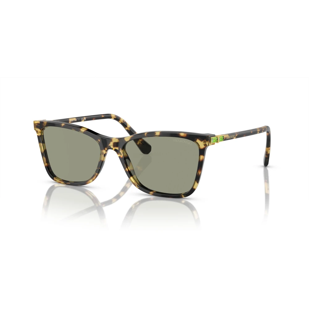 Swarovski Women's Brown Sunglasses, 55 Mm, Sunglasses