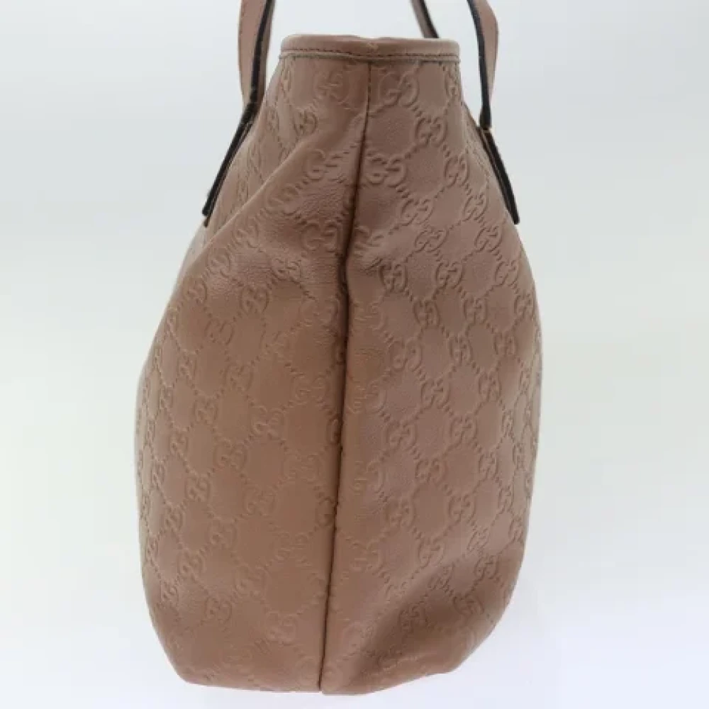 Gucci Vintage Pre-owned Canvas gucci-bags Pink Dames