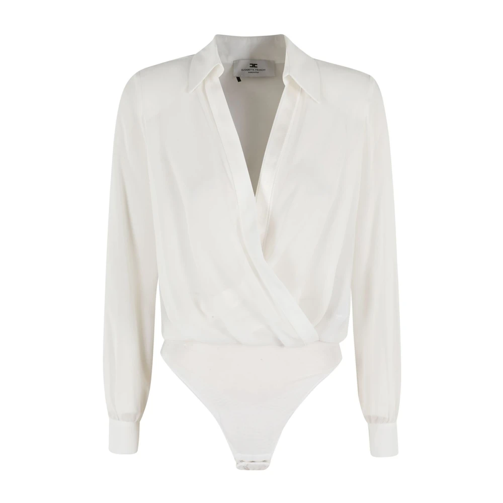 Elisabetta Franchi Witte Shirt voor Vrouwen White Dames