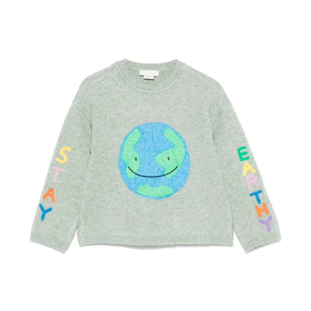 Stella Mccartney Girls Green Knitwear,, Stylish Jumper For Size 10 Y