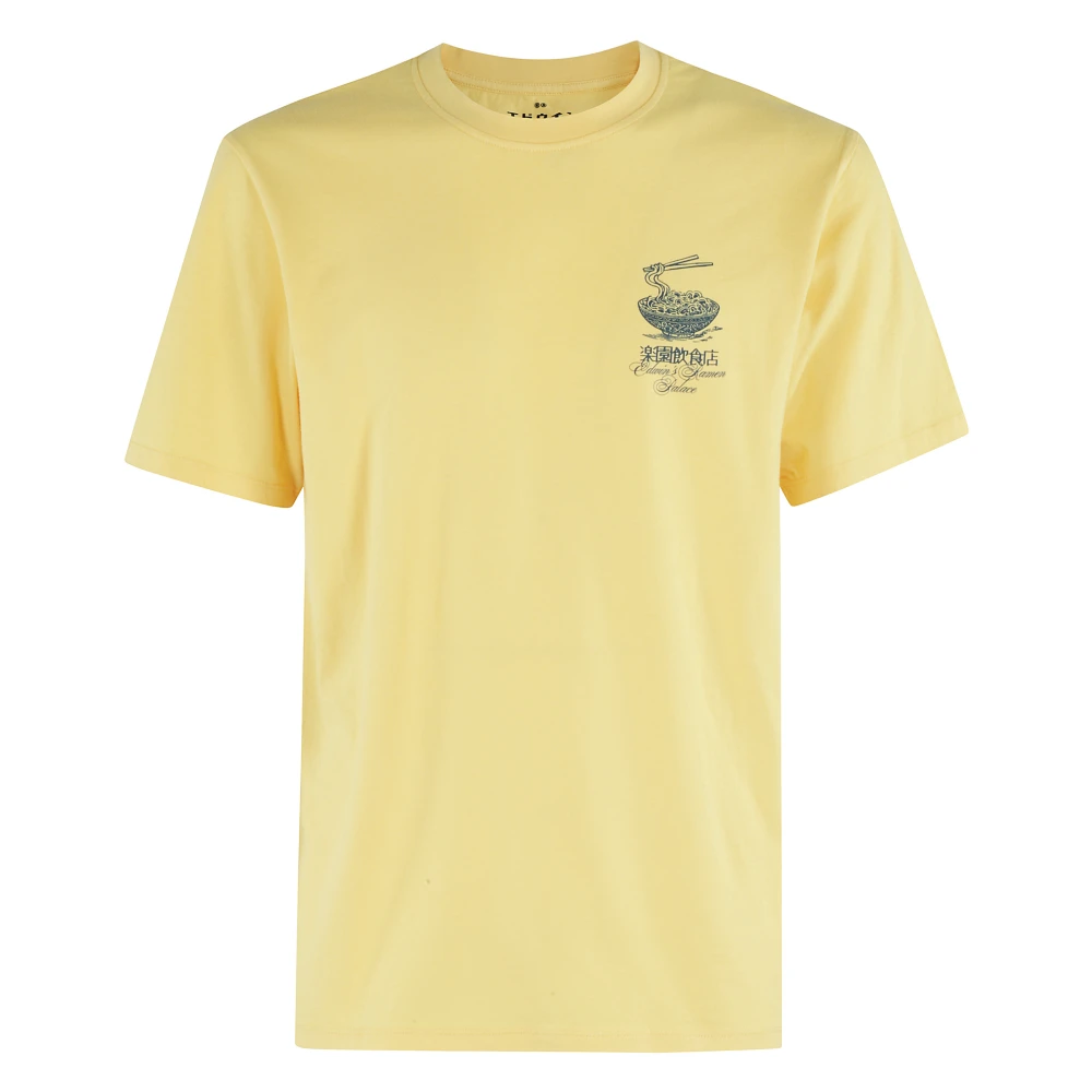 Edwin - Tops > T-Shirts - Yellow - Edwin - Modalova