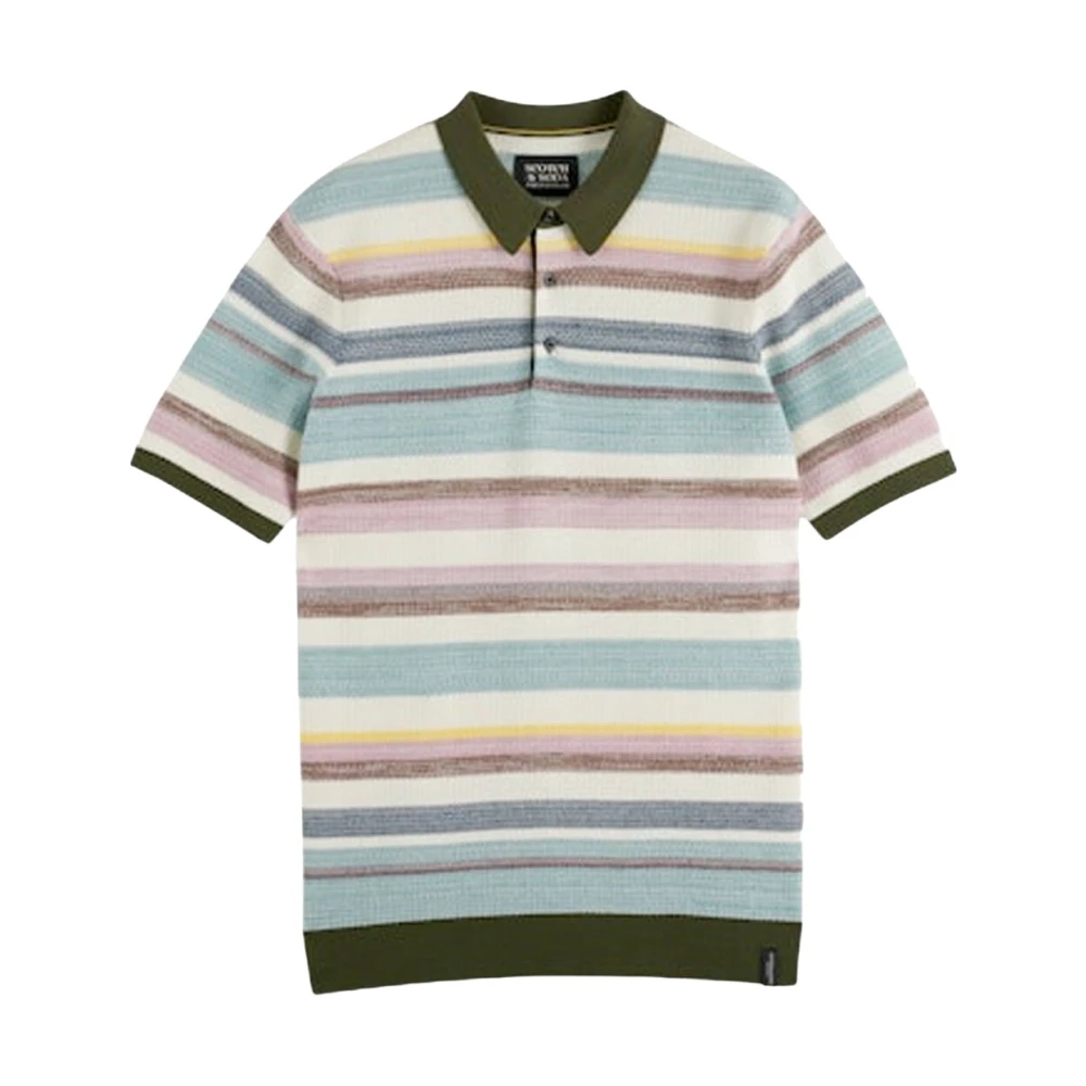 Scotch & Soda Gebreide Polo 178518 Multicolor Heren