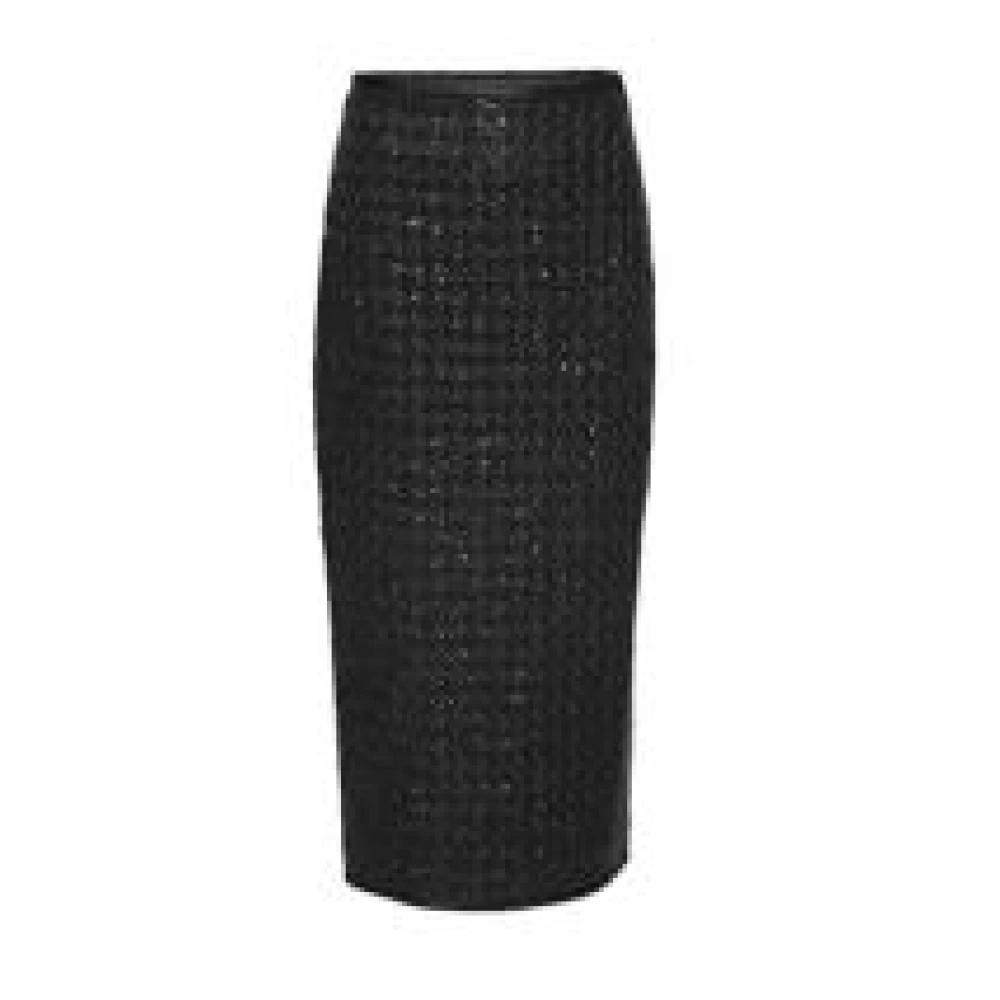 Rotate Birger Christensen Zwarte Rok Rotatiestijl Black Dames