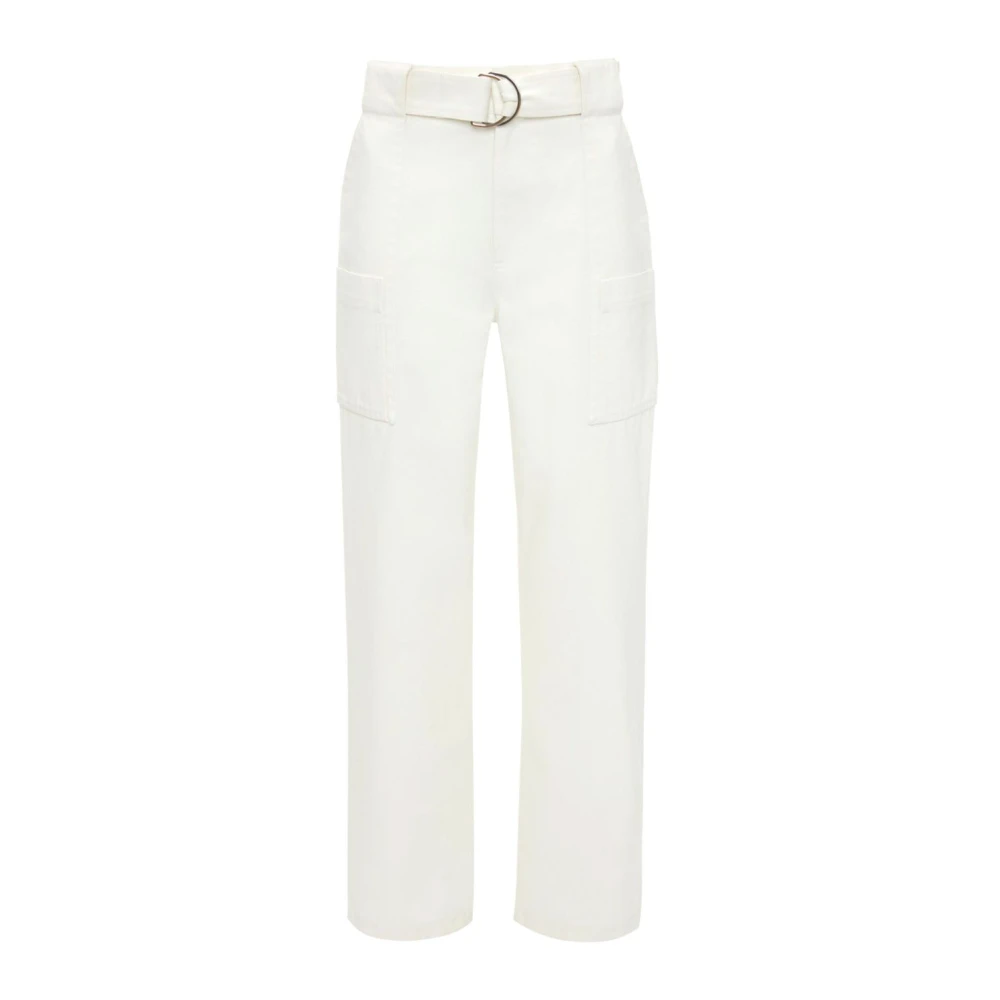 JW Anderson Wijde cargobroek Beige Dames