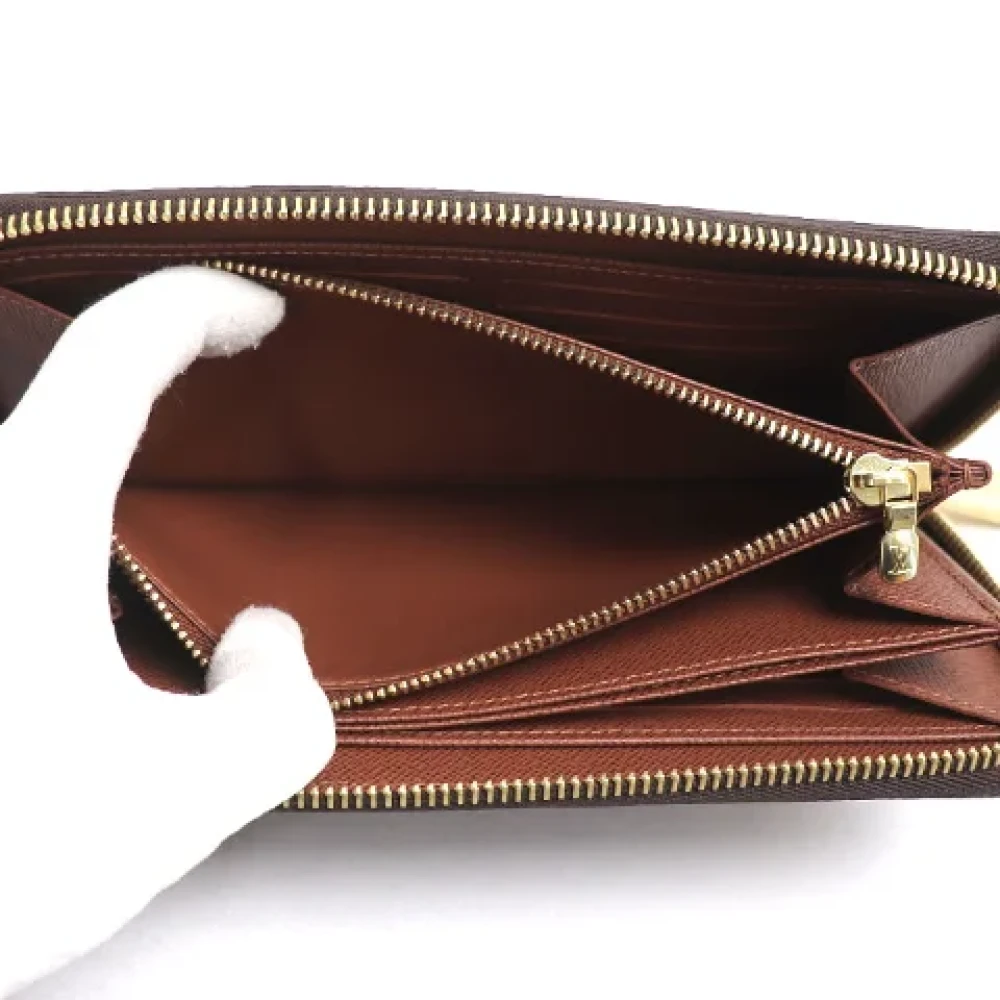 Louis Vuitton Vintage Pre-owned Canvas wallets Brown Dames