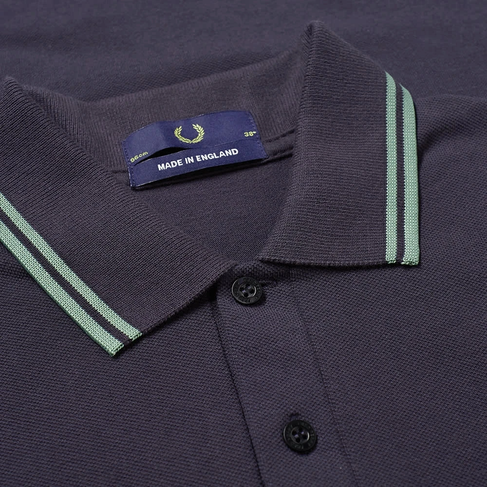 Fred Perry Originele Twin Tipped Polo Navy Blue Heren