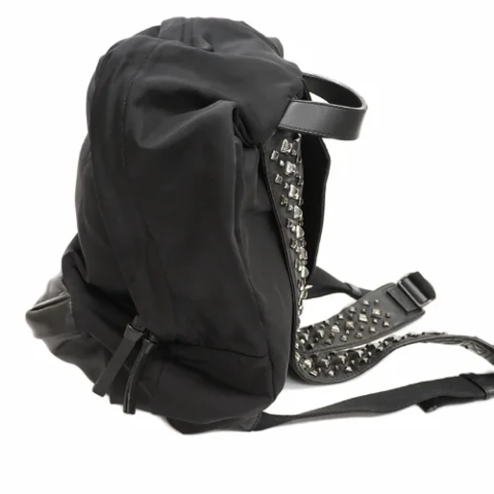 Givenchy Pre-owned Fabric backpacks Black Dames