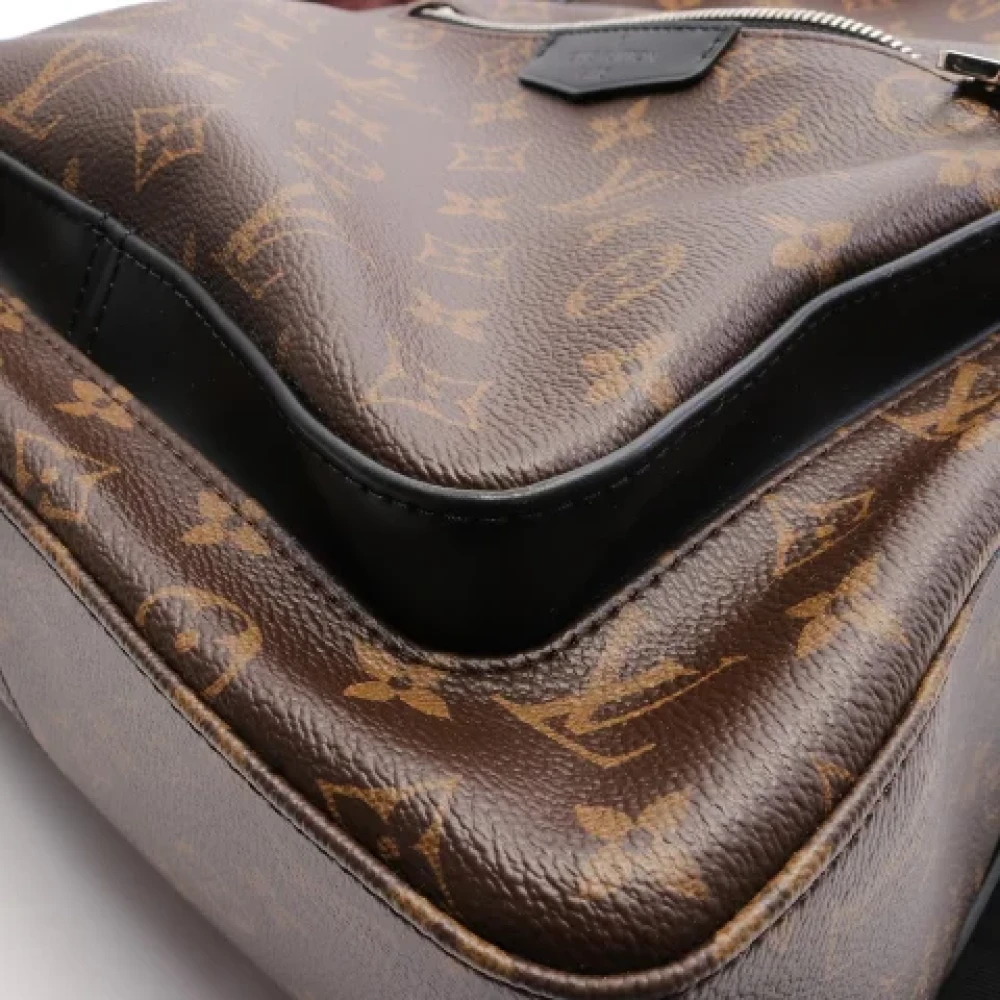 Louis Vuitton Vintage Pre-owned Canvas backpacks Brown Dames