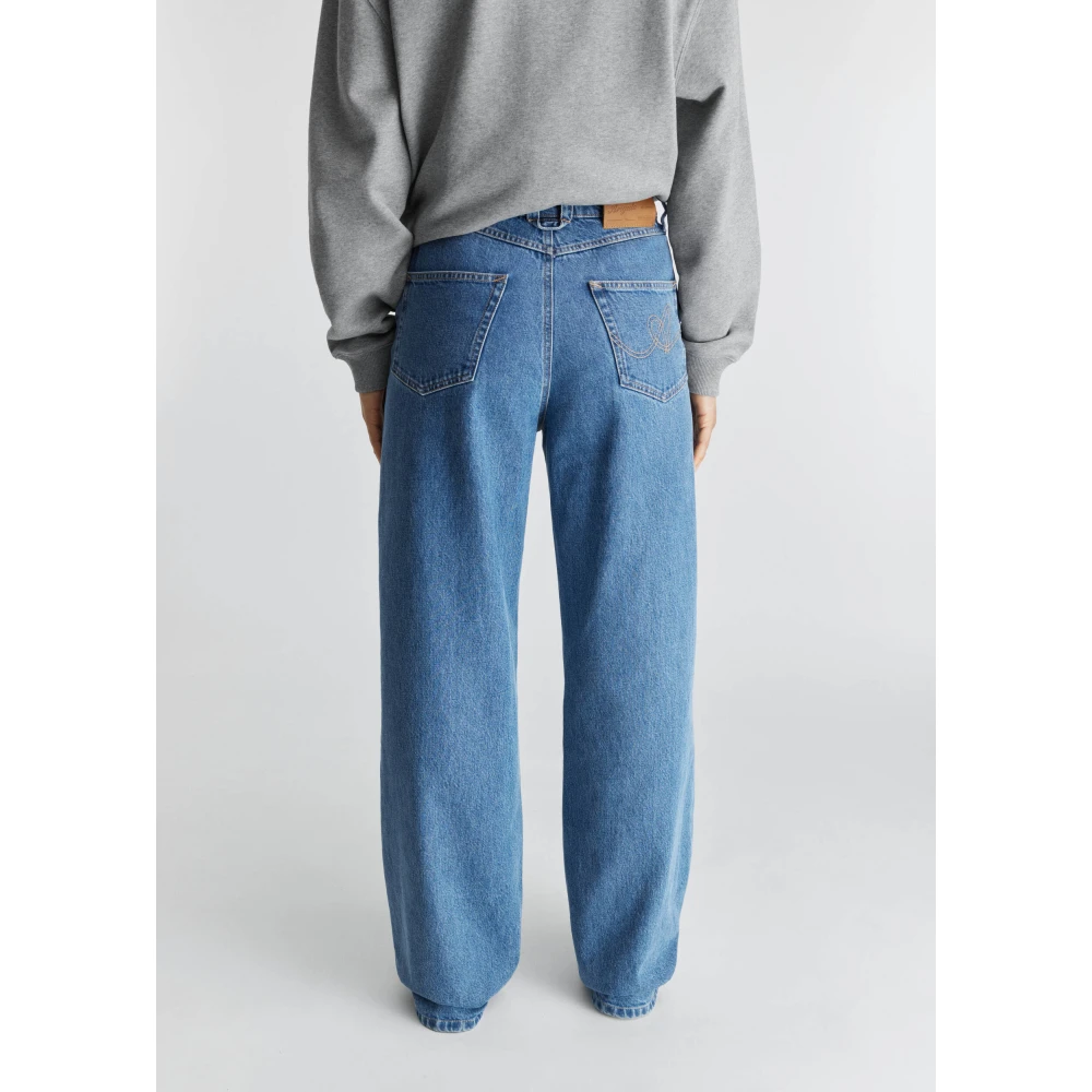 Axel Arigato Clara Wide-Leg Jeans Blue Dames