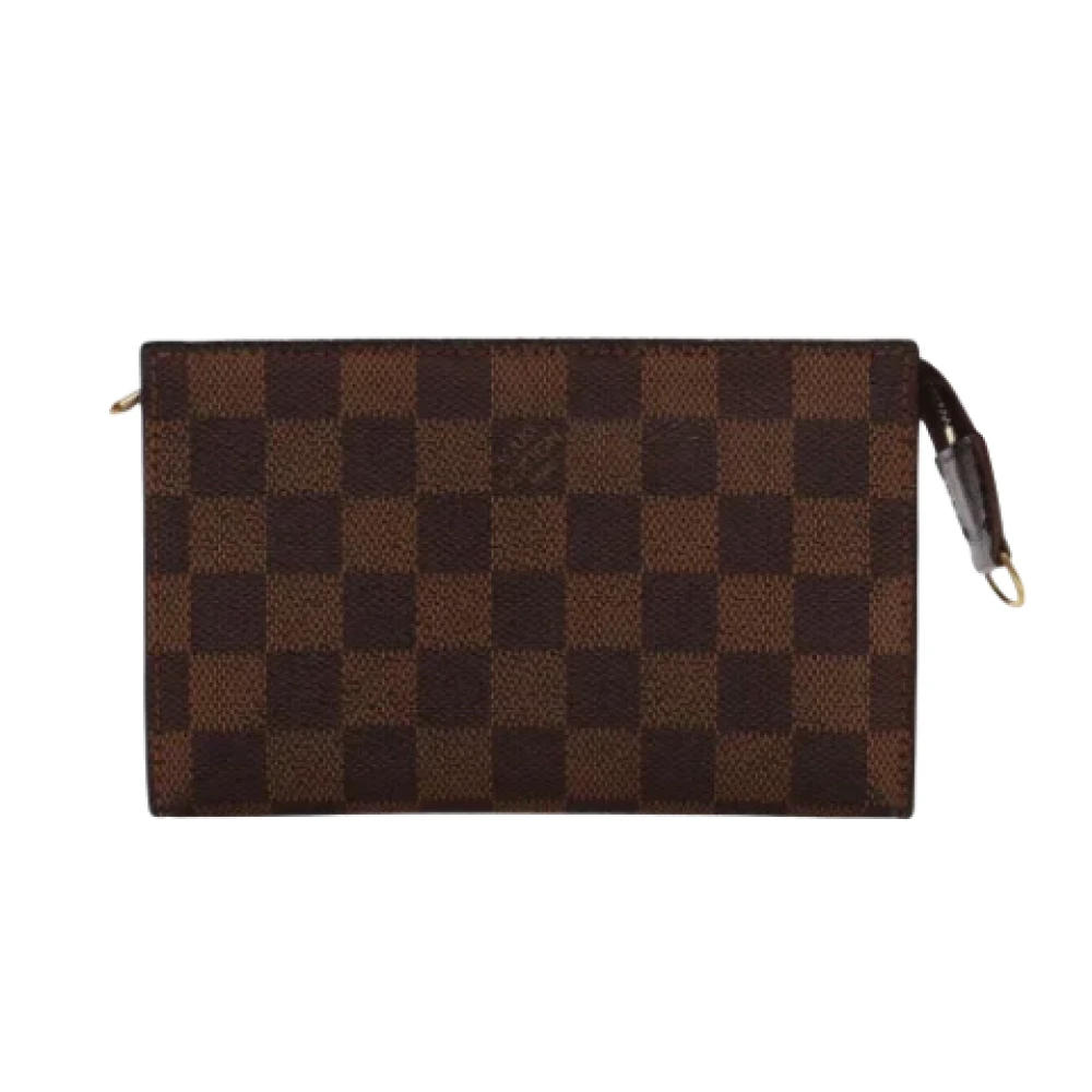 Louis Vuitton Vintage Pre-owned Coated canvas wallets Brown Dames