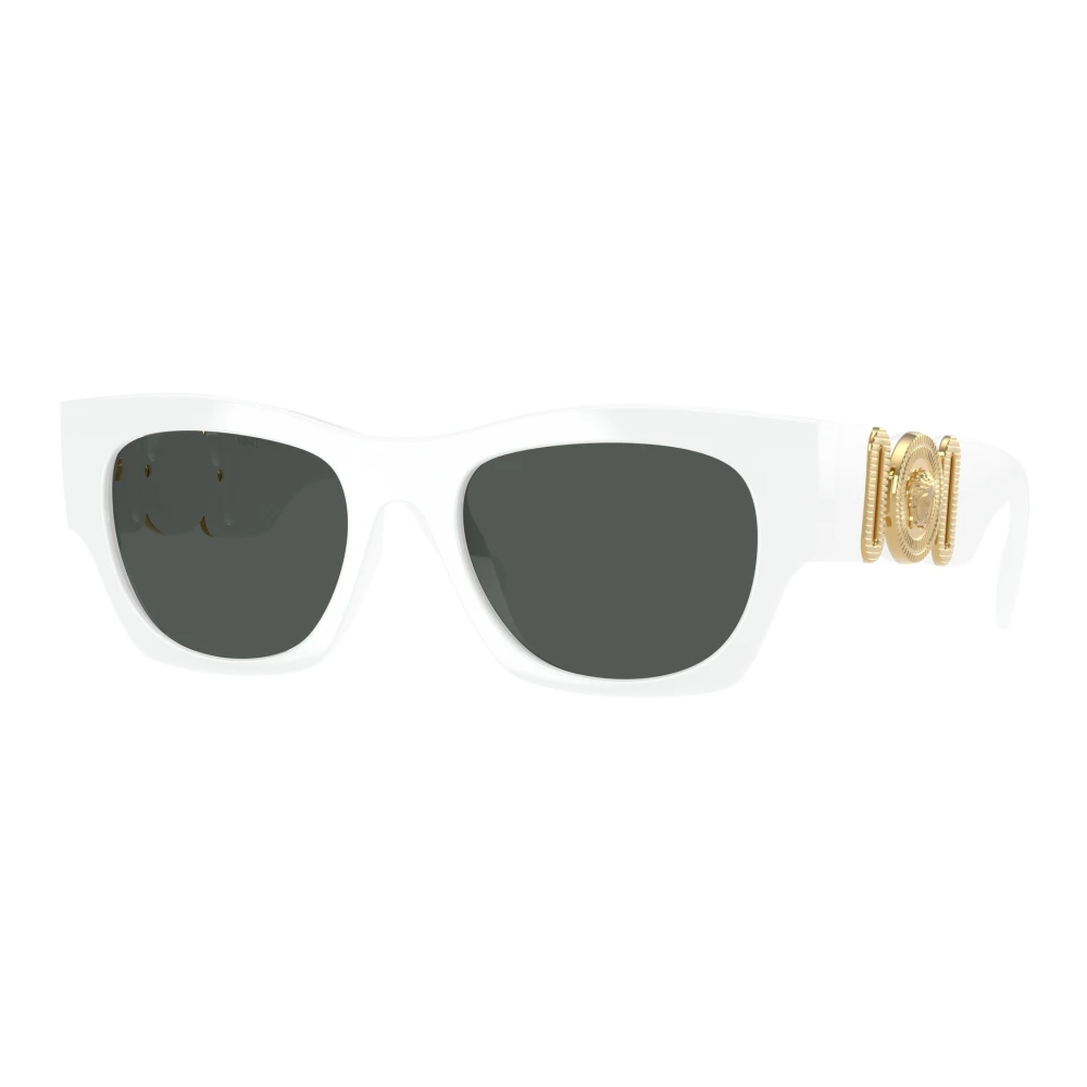 Versace Men's White Sunglasses, 52 Mm, Stylish Sunglasses In Black Shade