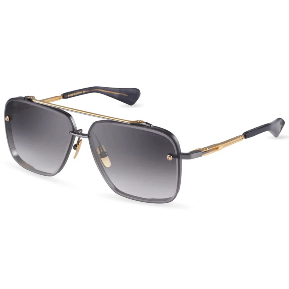 Dita Yellow Sunglasses, Unisex, 62 Mm, Sleek Mach-Six Sunglasses