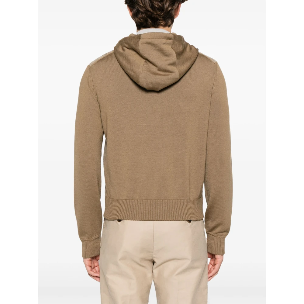 Tom Ford Suède en Wol Ritsjas Brown Heren