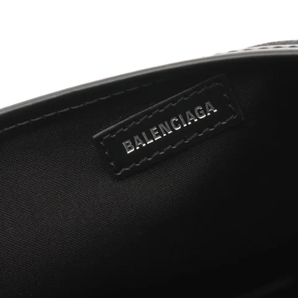 Balenciaga Vintage Pre-owned Canvas balenciaga-bags Black Dames