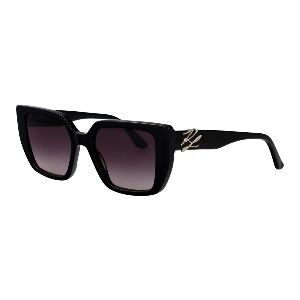 Karl Lagerfeld Black Kl6221s Sunglasses - Female - Sunglasses - 53 Mm - Accessories