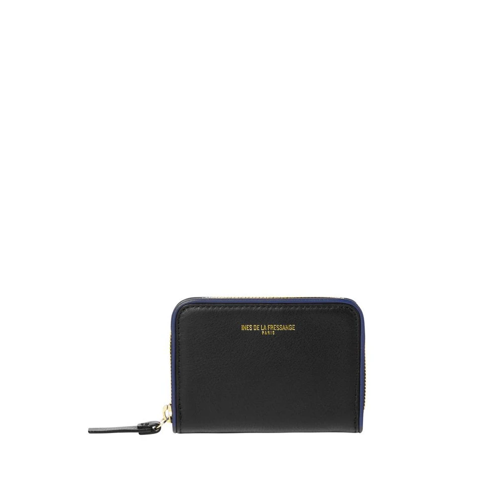 Ines De La Fressange Paris Marcia zwarte portemonnee Black Dames