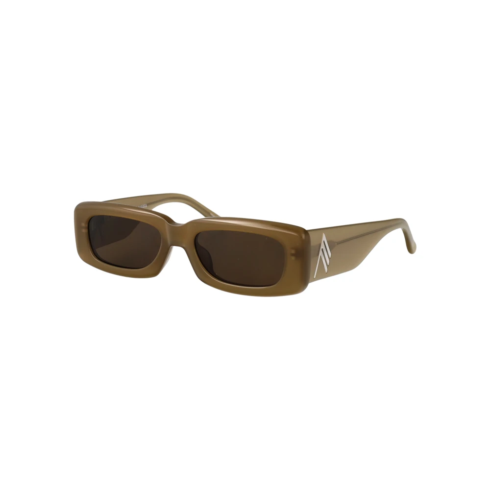 The Attico Green Sunglasses, Female, 52 Mm, Mini Marfa Sunglasses
