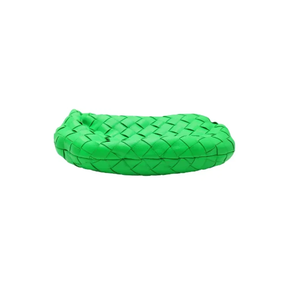 Bottega Veneta Vintage Pre-owned Leather handbags Green Dames