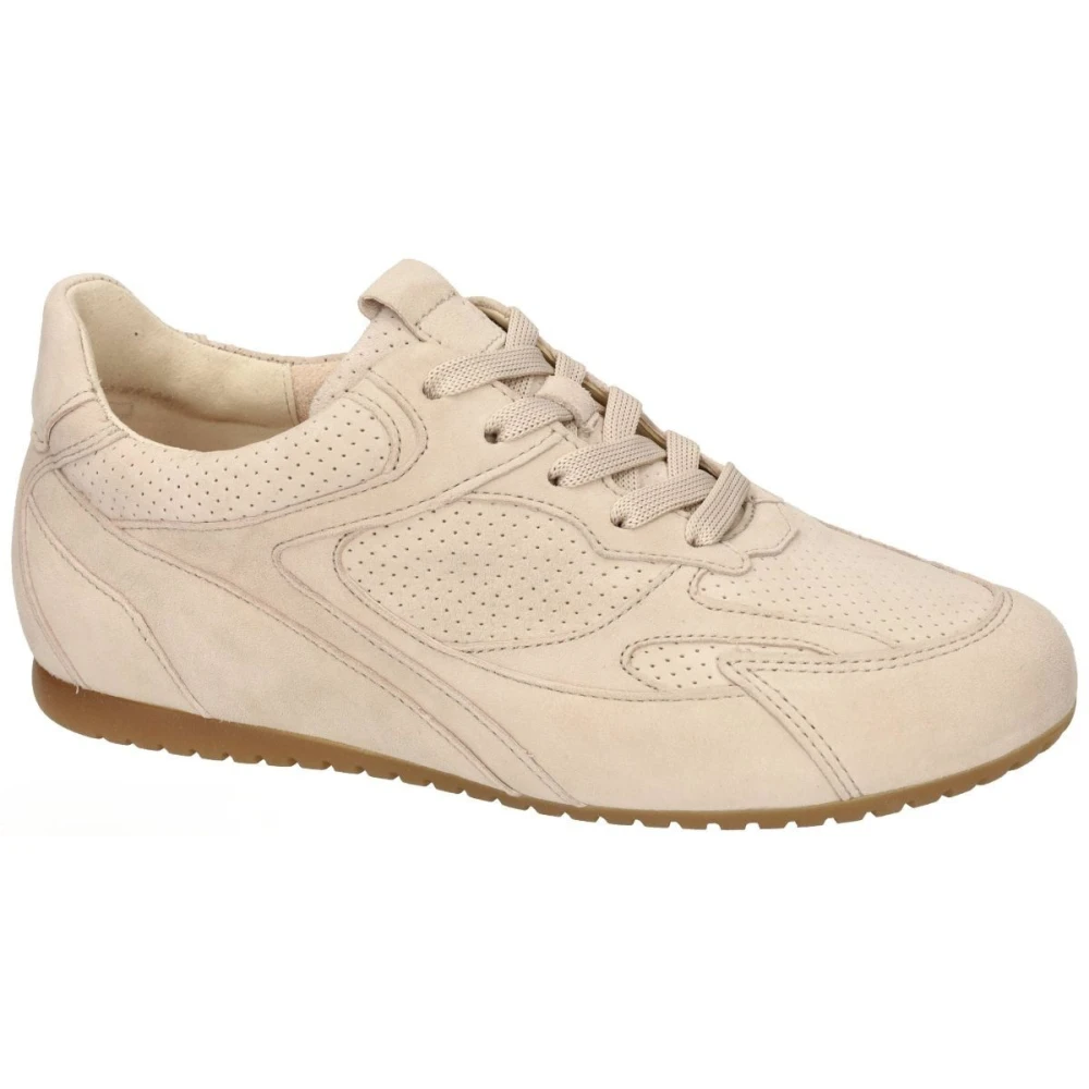 Gabor Samtchevreau Oak Sneaker Dames Schoenen Beige