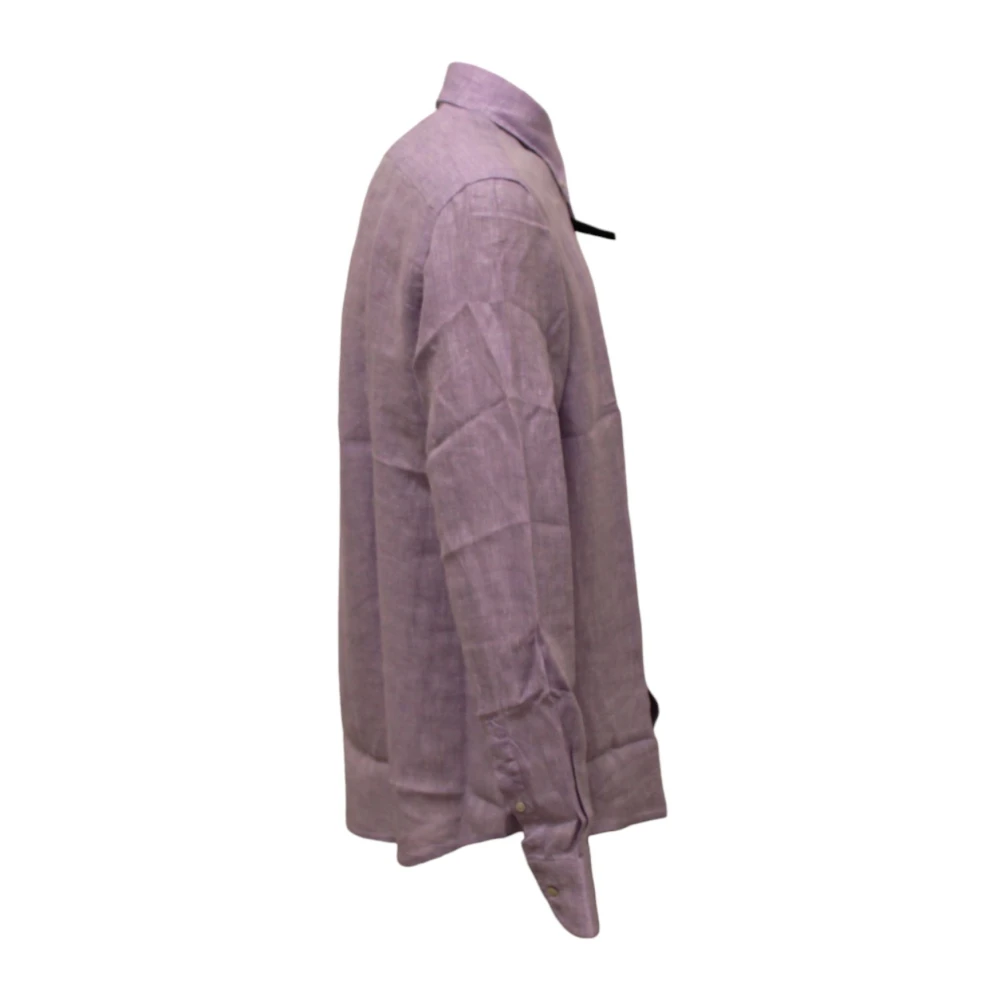 Harmont & Blaine Lange mouwen shirt Purple Heren