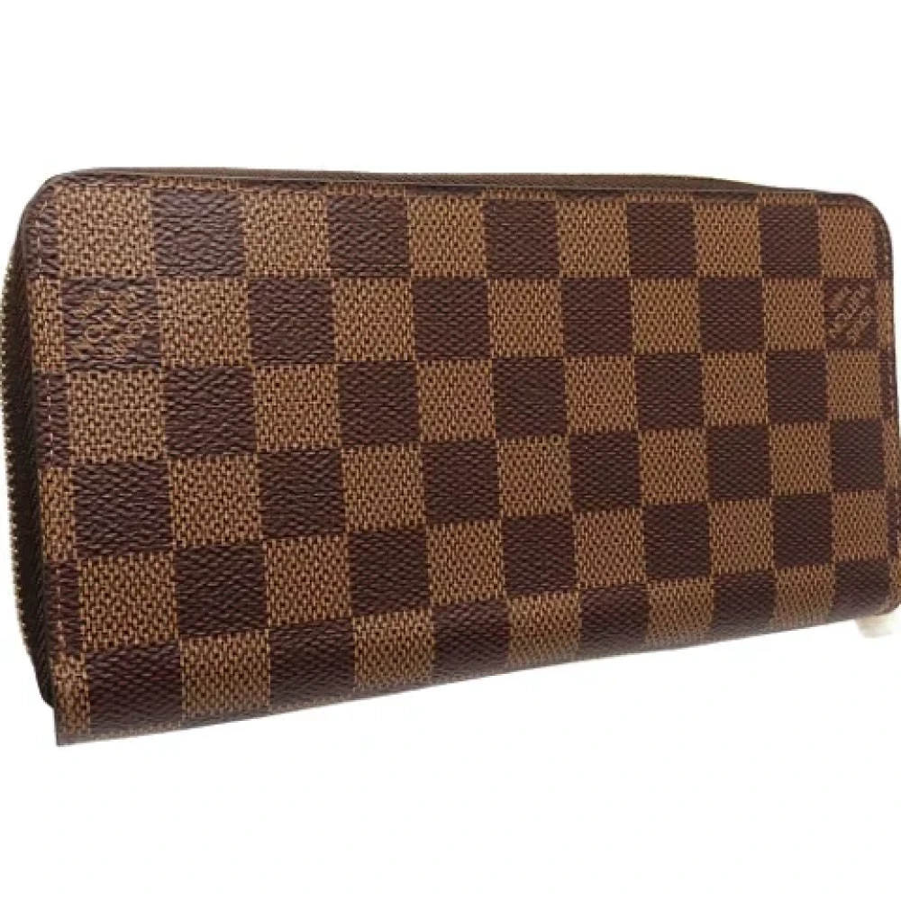 Louis Vuitton Vintage Pre-owned Canvas wallets Brown Dames