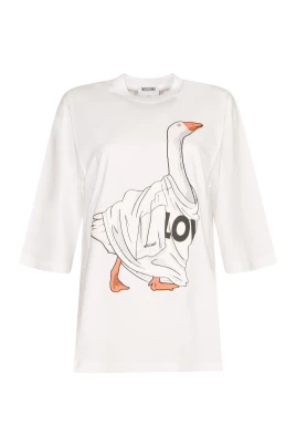Cotton Jersey T-Shirt Goose
