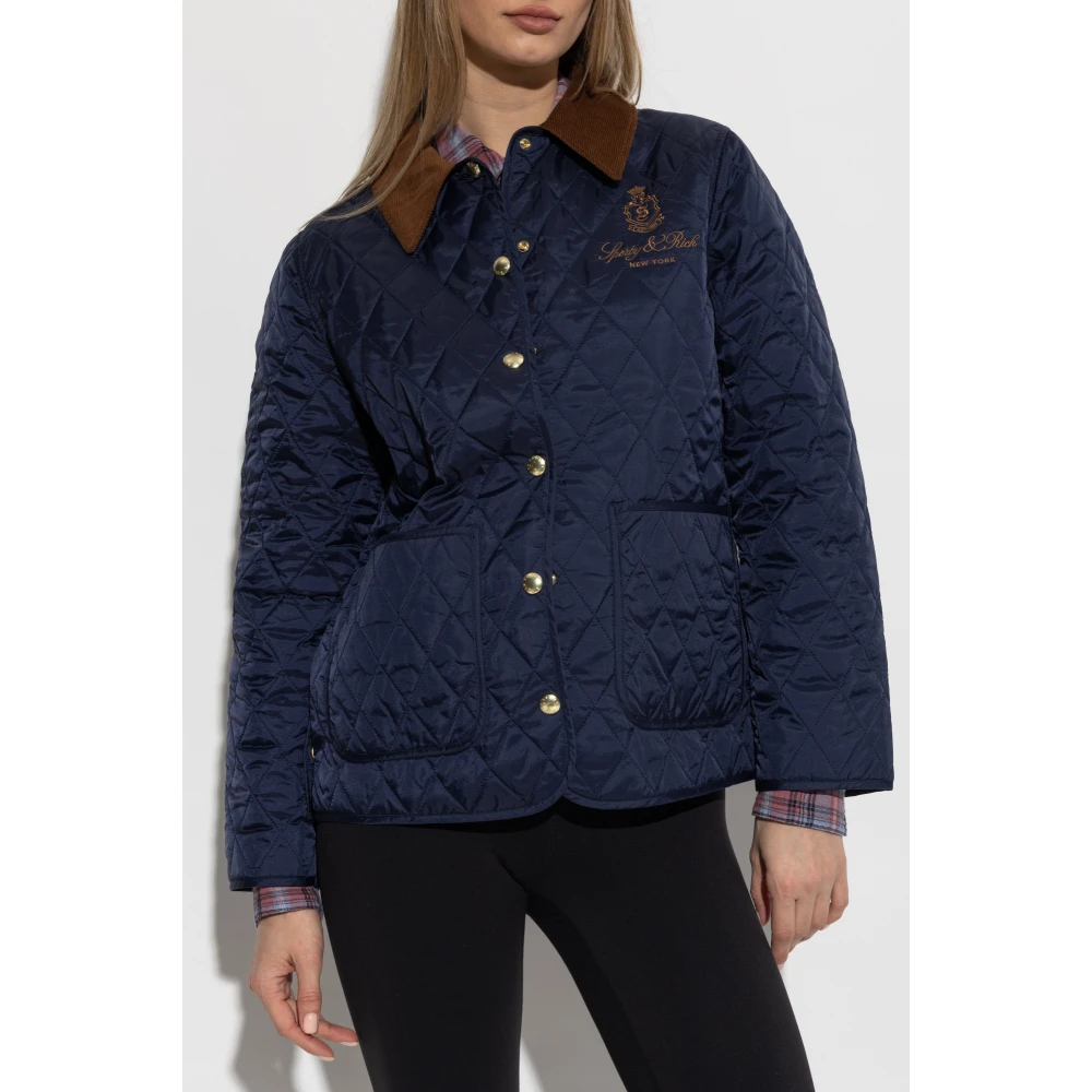 Sporty & Rich Jas uit de Le Bristol Paris collectie Blue Dames
