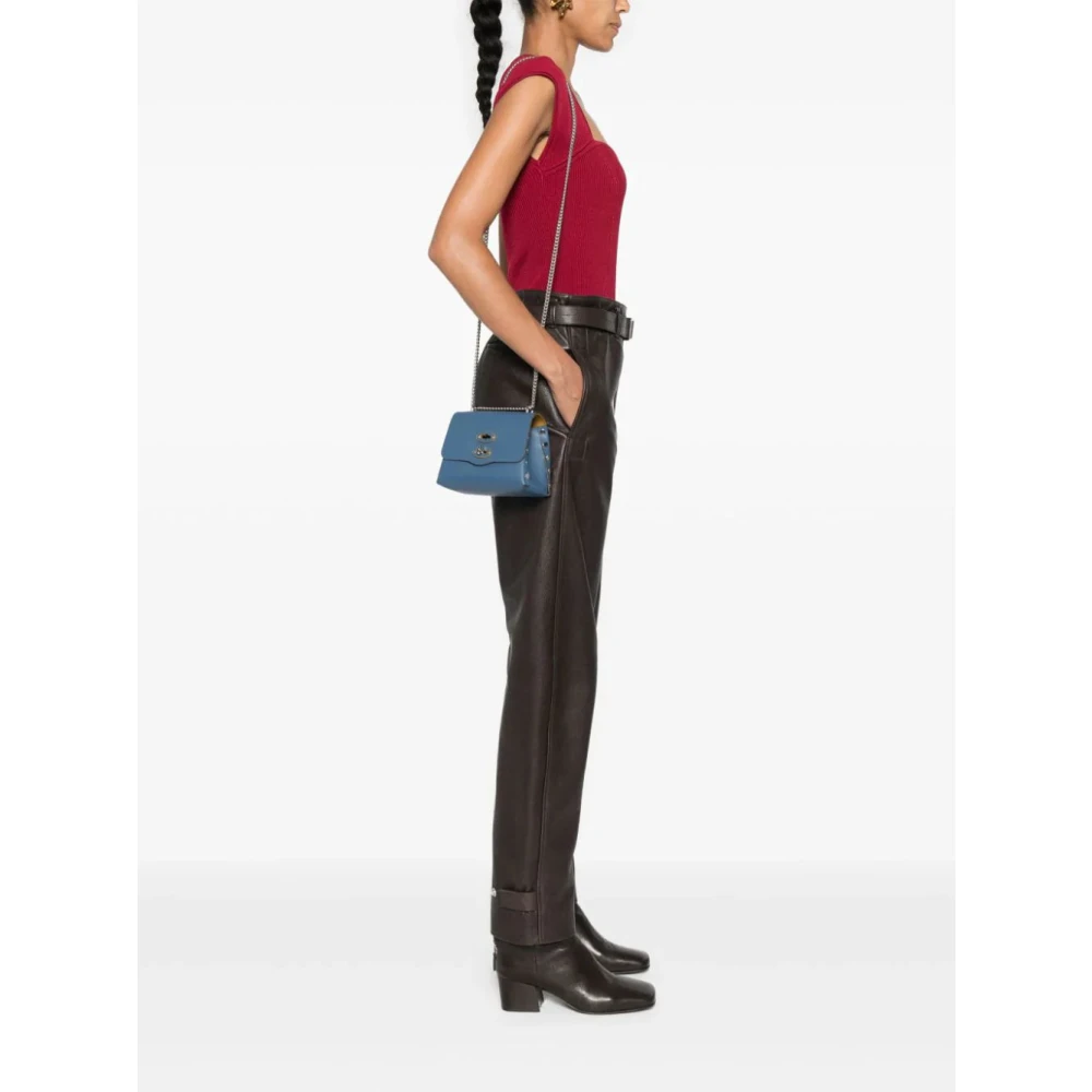 Zanellato Postina Amar Baby Crossbody Tas Green Dames