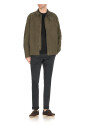 veste-en-coton-vert-avec-col