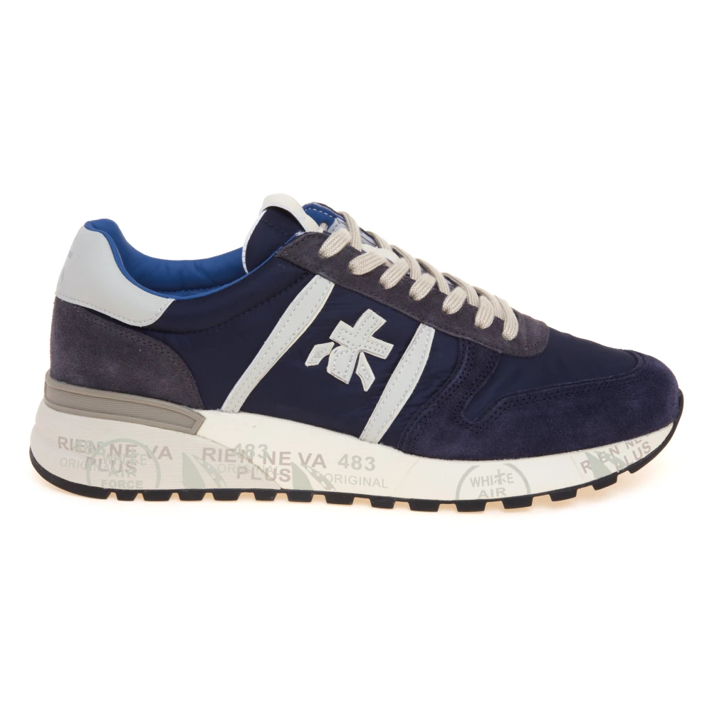Premiata Blue Sneakers, Male, 11 Uk, Lander Sneaker