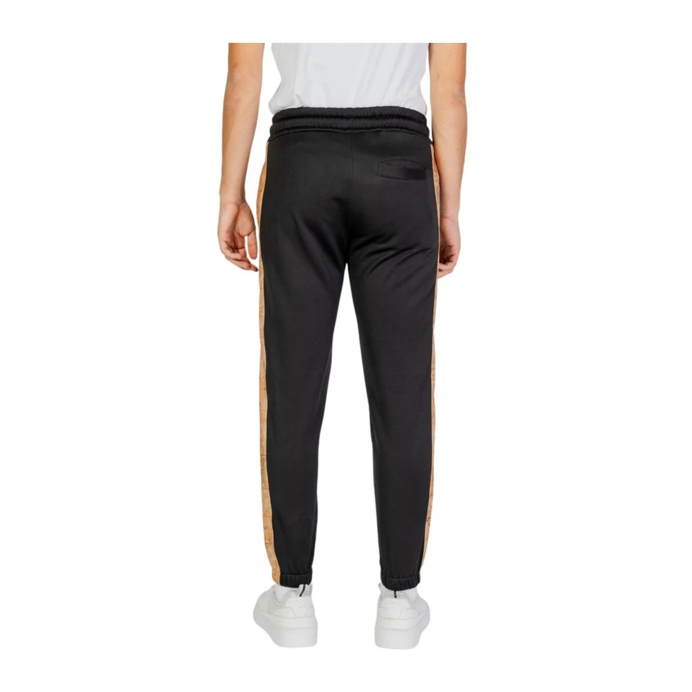 Alviero Martini 1a Classe Slim-Fit Broek van Polyesterblend Black Heren