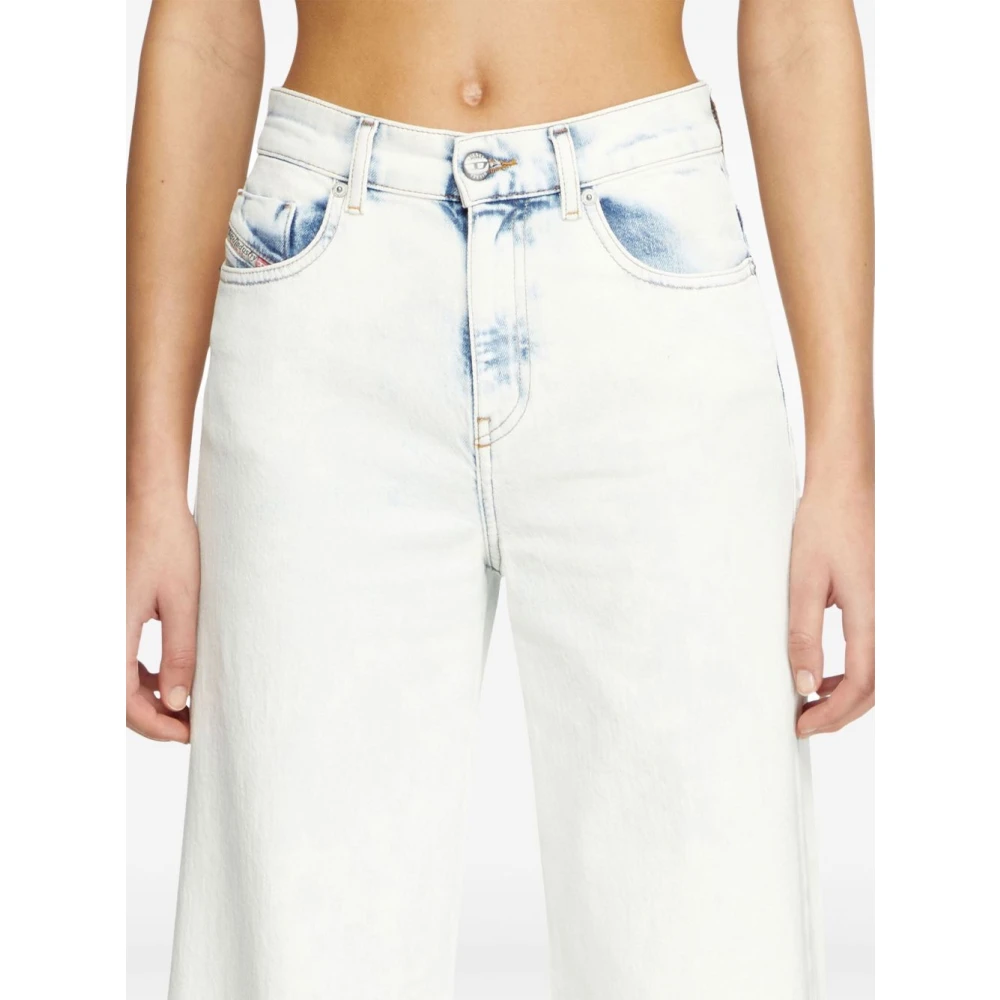 Diesel Witte Jeans voor Moderne Vrouwen Beige Dames