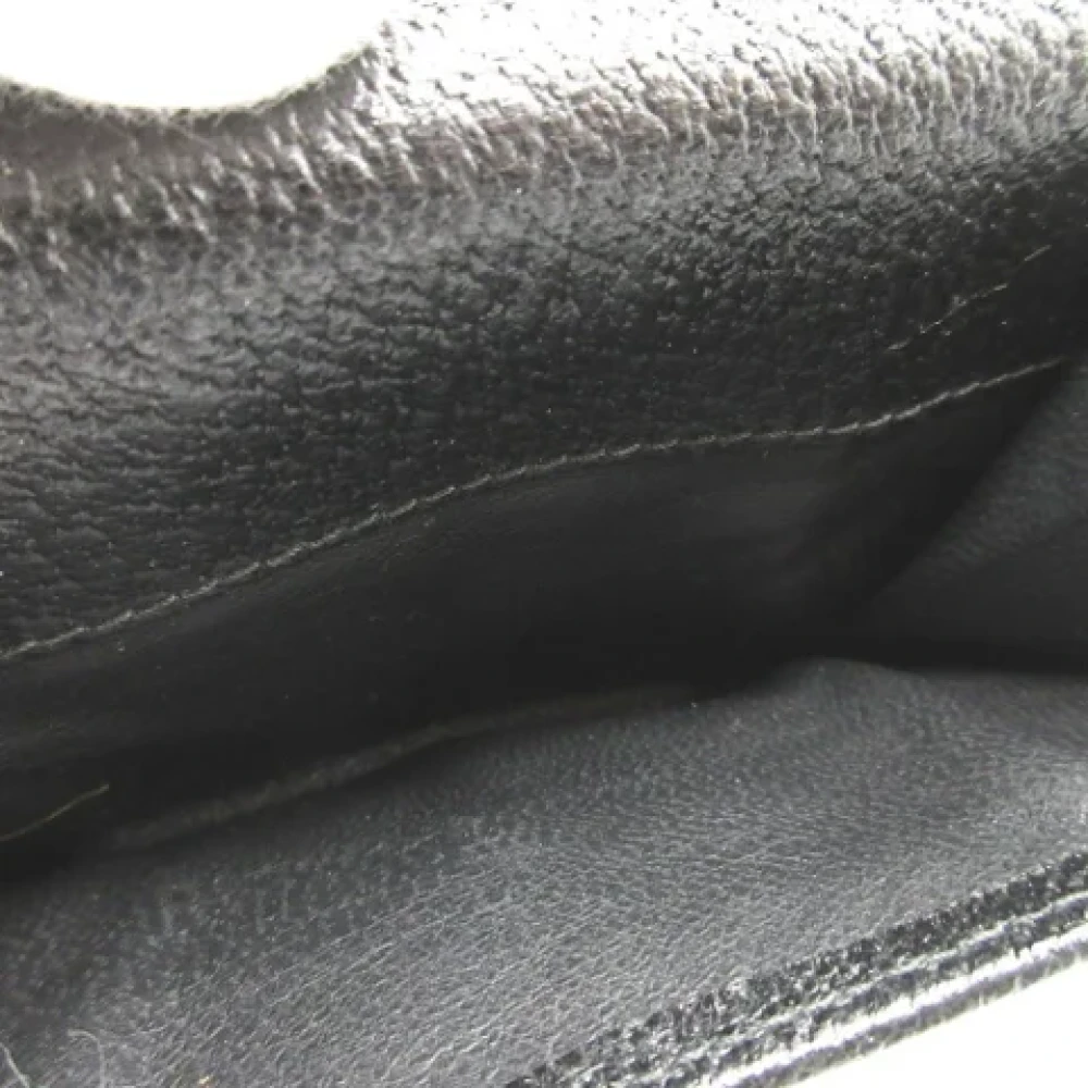 Gucci Vintage Pre-owned Canvas wallets Black Dames