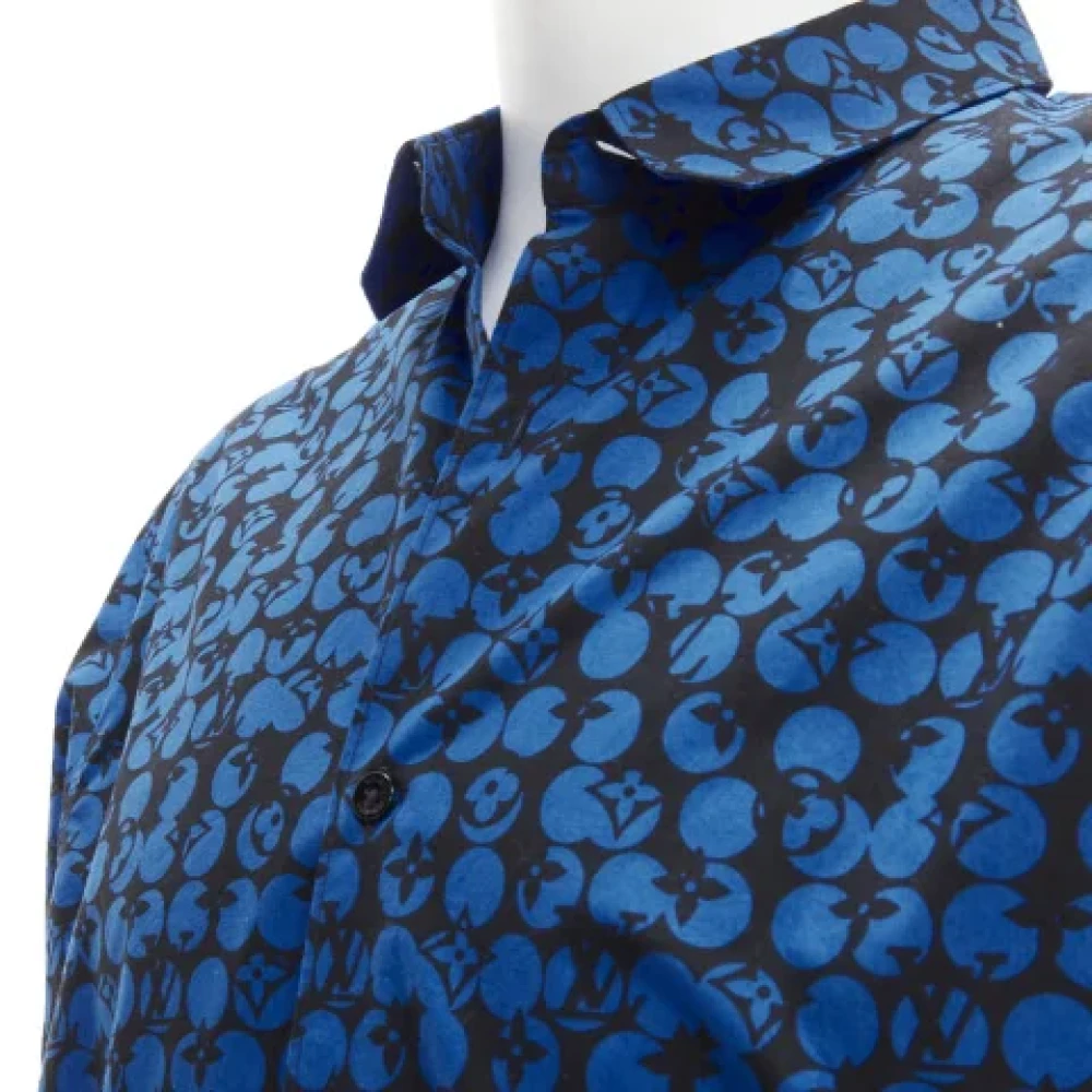 Louis Vuitton Vintage Pre-owned Cotton tops Blue Dames