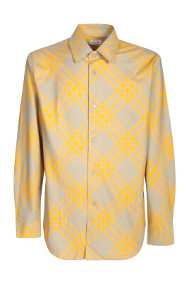 chemise-beige-a-carreaux-style-classique