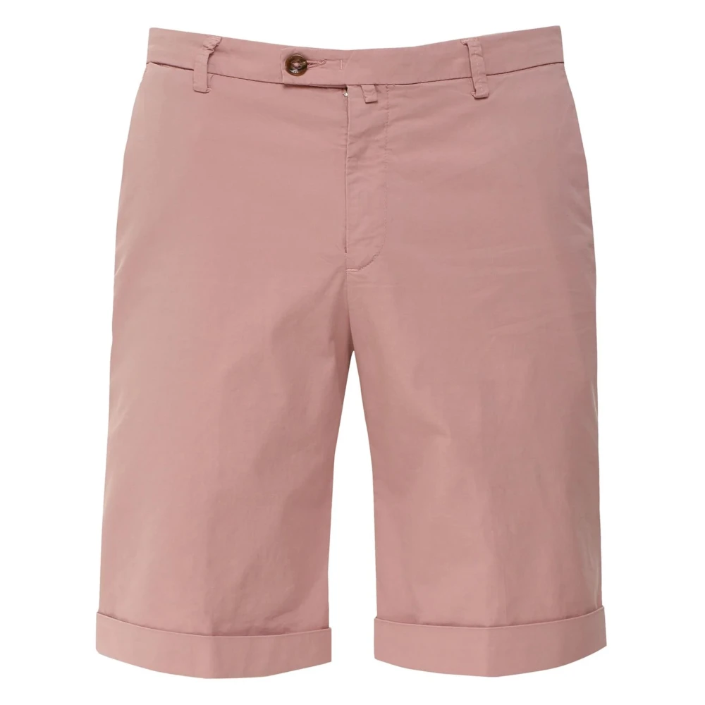 Briglia Pink Casual Shorts, Male, 3XL, Bg108 Slim Fit Bermuda Shorts