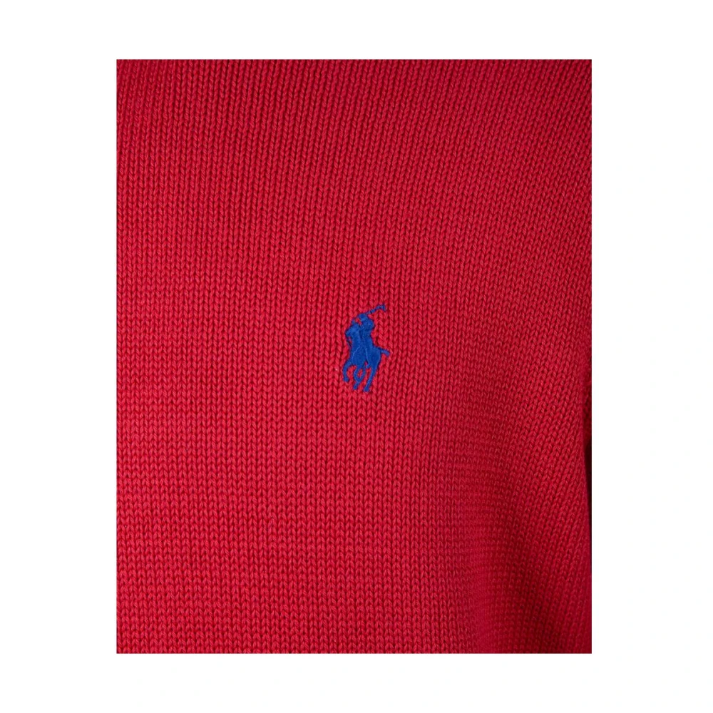 Polo Ralph Lauren Stijlvolle trui met lange mouwen Red Heren