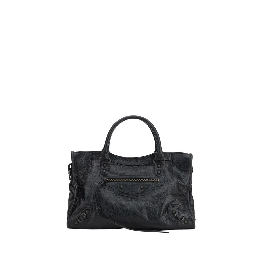 Balenciaga City Medium Schoudertas Black Dames