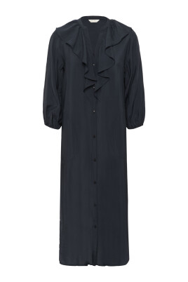 elegante-robe-bleu-marine-avec-volants