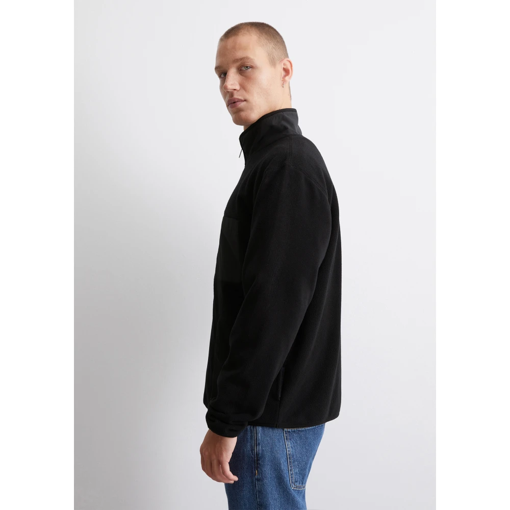 Marc O'Polo Relaxte fleecejack Beige Heren